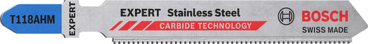 Bosch 2608900561 expert decoupeerzaagblad t118ahm 3st stainless steel