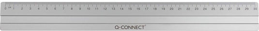 Q-connect meetlat, aluminium, 30 cm