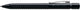 Faber-castell balpen - grip 2010 - m – harmony zwart - fc-243999