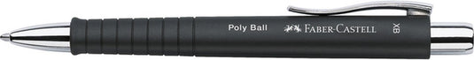 Faber-castell balpen - polyball - xb - zwart - fc-241153