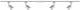 Paulmann urail railspot cover startersset gu10 max. 4x10w dimbaar 230v chroom mat, chroom
