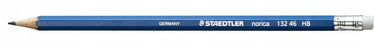 Staedtler norica hb potlood met gum, 2 mm