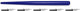 Kangaro kroontjespenhouder - blauw - met 5 kroontjes - k-7903