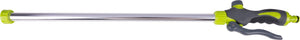 Kinzo sproeikop tuinslang - irrigatiesysteem - 66 x 9 x 3.5 cm - met 27 irrigatiegaten - 1 2 connector voor tuinslang - groen grijs