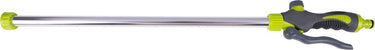 Kinzo sproeikop tuinslang - irrigatiesysteem - 66 x 9 x 3.5 cm - met 27 irrigatiegaten - 1 2 connector voor tuinslang - groen grijs