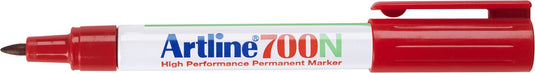 Artline 700 neat - permanent marker - 1 stuk - 0,7mm lijndikte - rood