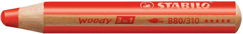Load image into Gallery viewer, Stabilo woody 3 in 1 - multitalent potlood - rood - per stuk
