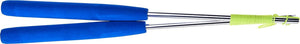 Eureka aluminium diabolo stokken - blauw