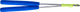 Acrobat aluminium diabolo stokken - blauw