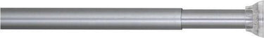 Sealskin douchegordijnstang - klemstang - 70-115 cm - mat aluminium