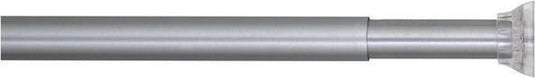 Sealskin douchegordijnstang - klemstang - 70-115 cm - mat aluminium