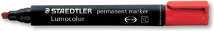 Staedtler viltstift 350 schuin 2-5mm rood