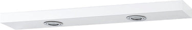 Differnz koof 70x2x20cm met spiegel mdf wit