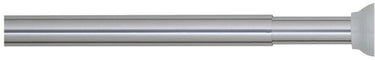 Sealskin douchegordijnstang - klemstang - aluminium - 110-185 cm - chroom