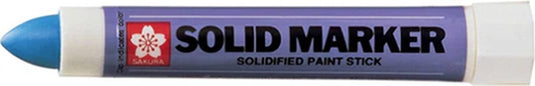 Sakura merkstift solid marker blauw, brede punt