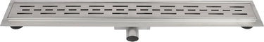 Differnz douchegoot - met flens rvs - 7 x 7 x 80 cm