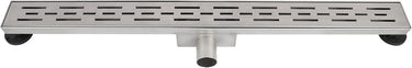 Differnz douchegoot - zonder flens rvs - 7 x 7 x 90 cm