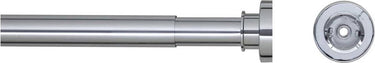 Sealskin seallux douchegordijnstang - 80-130 cm - mat aluminium