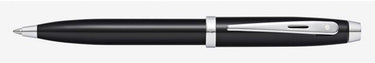 Sheaffer balpen 100 - e9338 - glossy black lacquer - sf-e2933851