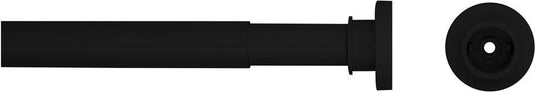 Sealskin seallux douchegordijnstang - 80-130 cm - zwart