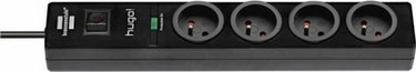 Brennenstuhl 4-socket plugboard with power switch