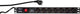 Logilink pdu7c01 19 inch stekkerdoos voor patchkast 1 he geaarde contactdoos aluminium profiel, met schakelaar, vast in