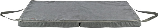 Trixie samoa vital - hondenkussen - matras - opbouw - waterafstotend - donkergroen - 100x70 cm