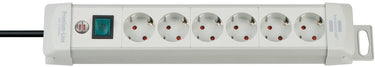 Brennenstuhl premium-line stekkerdoos 6-voudig lichtgrijs 3m h05vv-f 3g1,5