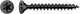 Spax t-star spaanplaatschroef 4.0x60mm vk torx t20 zwart