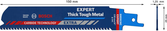 Bosch 2608900365 expert reciprozaagblad s955chc thick tough metal