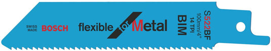 Bosch - reciprozaagblad s 522 bf flexible for metal