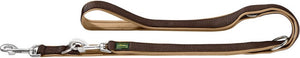 Hunter trainingslijn - bruin caramel - 200 x 2 cm