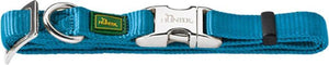 Hunter vario - hondenhalsband - alu-strong - turkoois - maat m - 1.5x40-55cm