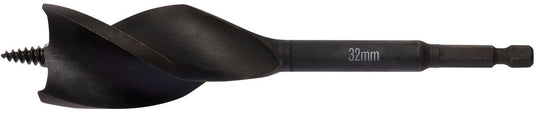 Dewalt extreme tri-flute serie - houtboor - 32mm - 3 snijranden - quick-change hex