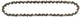 Kwb ketting voor kettingzaag - o.a. black decker, einhell, skil, bosch - zwaardlengte 30 cm - 45 schakels - 3 8 - 1.3 mm - 640345
