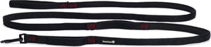 Beeztees parinca premium - hondenriem - nylon - zwart - 300 cm x 20 mm