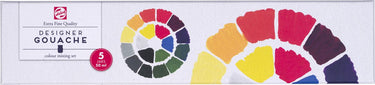 Talens gouache extra fijn set, 5x50ml flacons