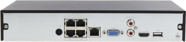 Dahua nvr4104hs-p-ei - nvr ai recorder poe voor max. 4 x 16 mp ip camera's
