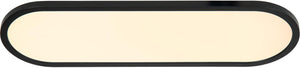 Lucide elly - plafonnière (plafondlamp) - led dimbaar - cct - 1x24w 2700k 4000k - opaal | essential