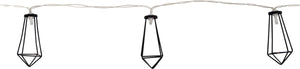 Bo-camp - industrial - lichtketting - galvin - 10 lichten - 5 lumen - zwart