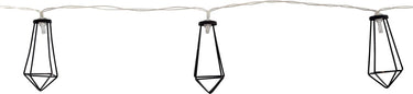 Bo-camp - industrial - lichtketting - galvin - 10 lichten - 5 lumen - zwart