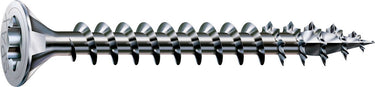 Spax universele schroef, 3,5 x 25 mm, 360 stuks, volledig van schroefdraad voorzien, verzonken kop, t-star plus t20, 4cut, wirox - 8000000287121