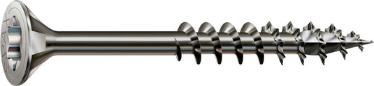 Spax roestvaststalen schroef, 4,5 x 70 mm, 90 stuks, deeldraad, verzonken kop, t-star plus t20, 4cut, roestvast staal a2 - 8000000287749