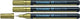 Schneider schrijfwaren schneider lakmarker - maxx 278 - 0,8 mm - goud - 3 stuks - s-127853-3