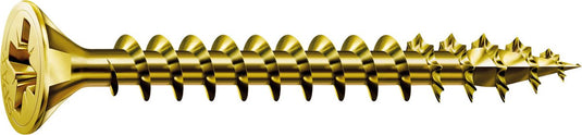 Spax universele schroef, 4,5 x 40 mm, 360 st, voldraad, verzonken kop, kruiskop z, 4cut, yellox - 8000000287770