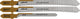 Wolfcraft - decoupeerzaagbladen voor meubels - 3 stuks - voor rechte en bochtsneden door gefineerd hout, fijne snede, mirror-cut - 2391000