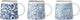 Bloomingville mok molly blauw steen