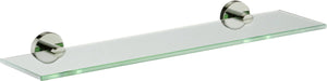 Plieger vigo planchet – planchet badkamer 52 cm x 14 cm – planchet glas – wandmontage – 10 jaar garantie – geborsteld chroom