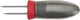 Westmark maiskolfhouders, 4 stuk, elk 7,5 cm lang, roestvrij staal kunststof, spiky, zwart geel, 15142280