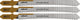 Wolfcraft - 3 decoupeerzaagbladen voor multiplex mdf - 50mm - hcs-blad met t-schacht - 8017000